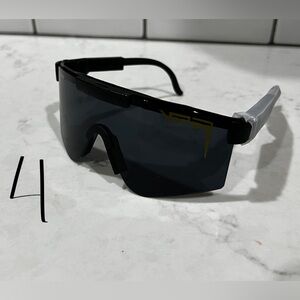 Black Pit Viper Sunglasses